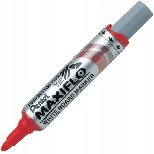 marker-do-tablic-pentel-mwl5m-czerwony-okr-stan-nowy
