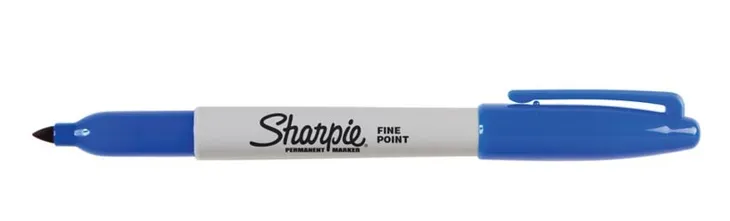 marker-permanentny-sharpie-fine-niebieski-okr
