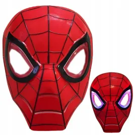 maska-superbohatera-spiderman-led
