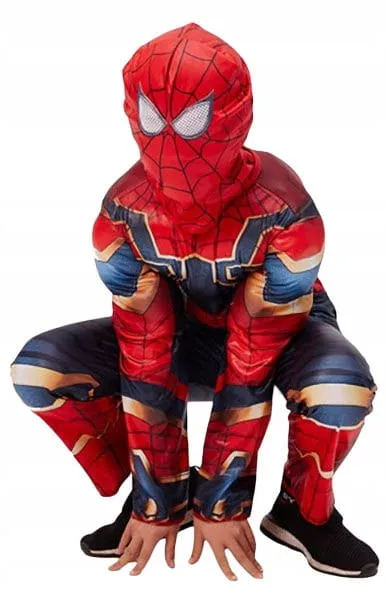 stroj-spiderman-104-110-waga-z-opakowaniem-0-5-kg-stan-nowy