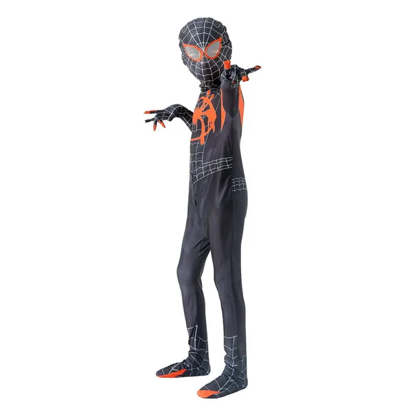 stroj-czarny-spiderman-110-116-stan-nowy-waga-z-opakowaniem-0-5-kg