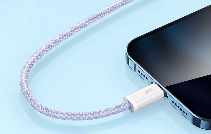 kabel-usb-do-lightning-baseus-dynamic-2-2-4a-1m-fioletowy-stan-nowy-dlugosc-przewodu-1-m