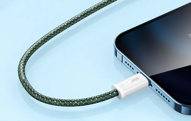 kabel-usb-do-lightning-baseus-dynamic-2-2-4a-2m-zielony-stan-nowy