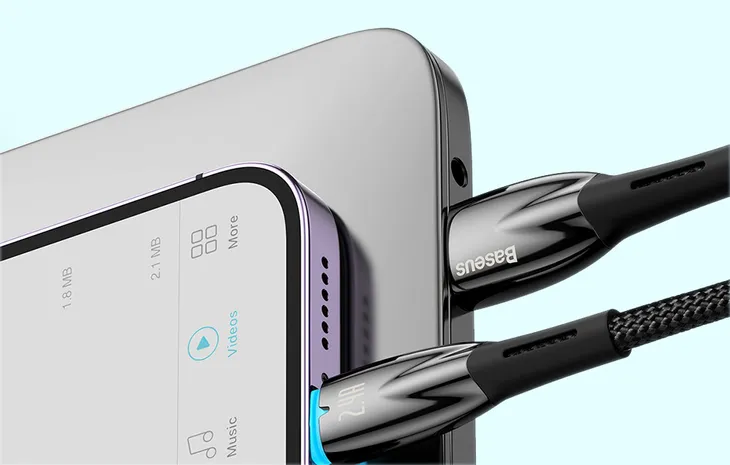 kabel-usb-do-lightning-baseus-glimmer-2-4a-2m-czarny-stan-nowy-zlacza-usb-apple-lightning