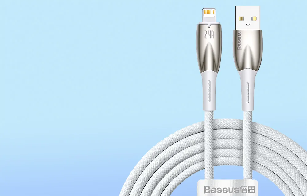kabel-usb-do-lightning-baseus-glimmer-2-4a-2m-bialy
