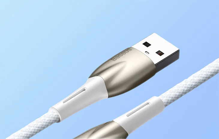 kabel-usb-do-lightning-baseus-glimmer-2-4a-2m-bialy-waga-z-opakowaniem-0-3-kg-stan-nowy