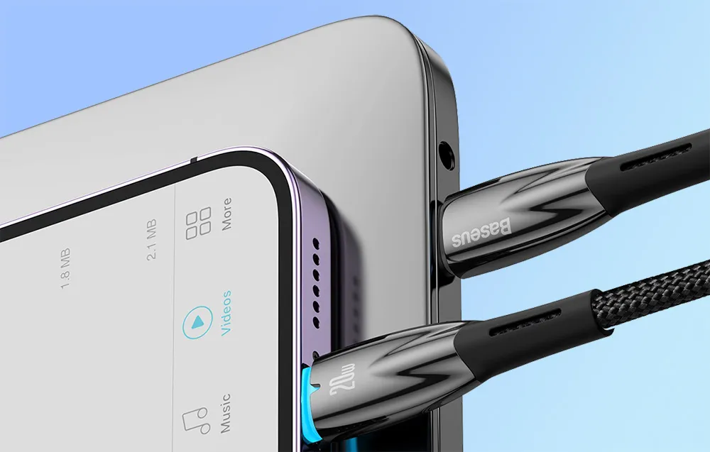 kabel-usb-c-do-lightning-baseus-glimmer-20w-2m-czarny