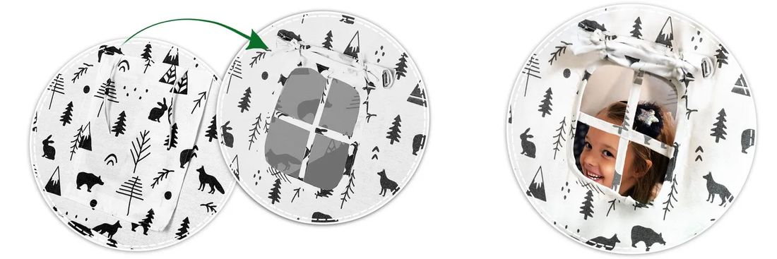 namiot-domek-dla-dzieci-tipi-z-lampka-i-poduszkami-bialy