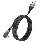 hoco-kabel-usb-do-micro-orbit-fast-charging-24a-u100-czarny-stan-nowy