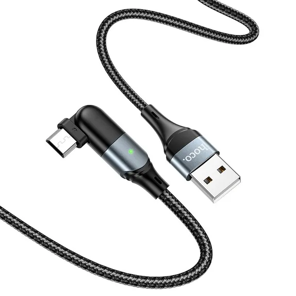 hoco-kabel-usb-do-micro-orbit-fast-charging-24a-u100-czarny-zlacza-usb-inne-zlacze