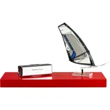 polka-scienna-stylist-volato-80-cm-czerwony-polysk-stan-nowy