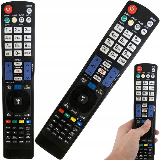 PILOT DO TV TELEWIZORA LG SMART TV UNIWERSALNY ZAMIENNIK WSZYSTKIE MODELE