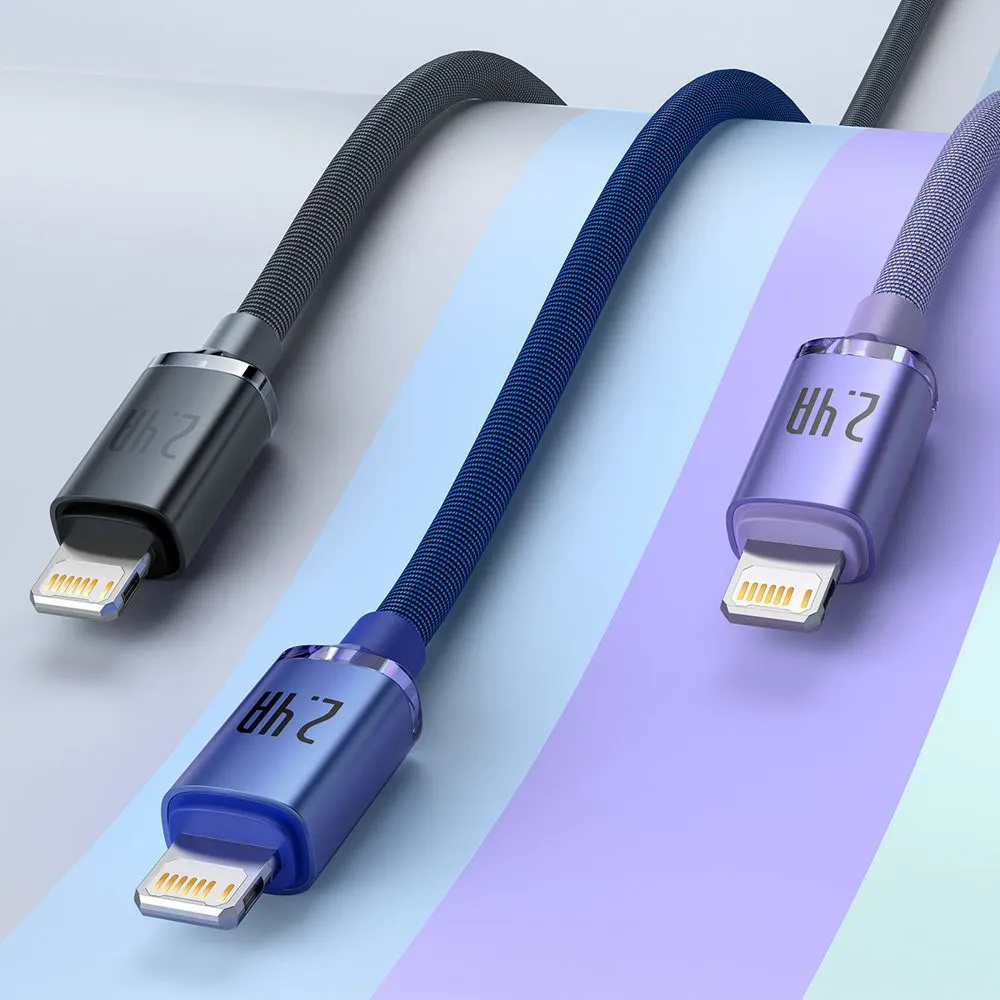 kabel-usb-do-lightning-baseus-crystal-2-4a-2m-czarny