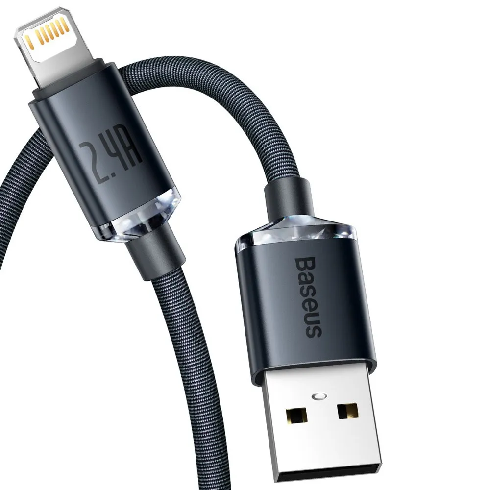 kabel-usb-do-lightning-baseus-crystal-2-4a-2m-czarny