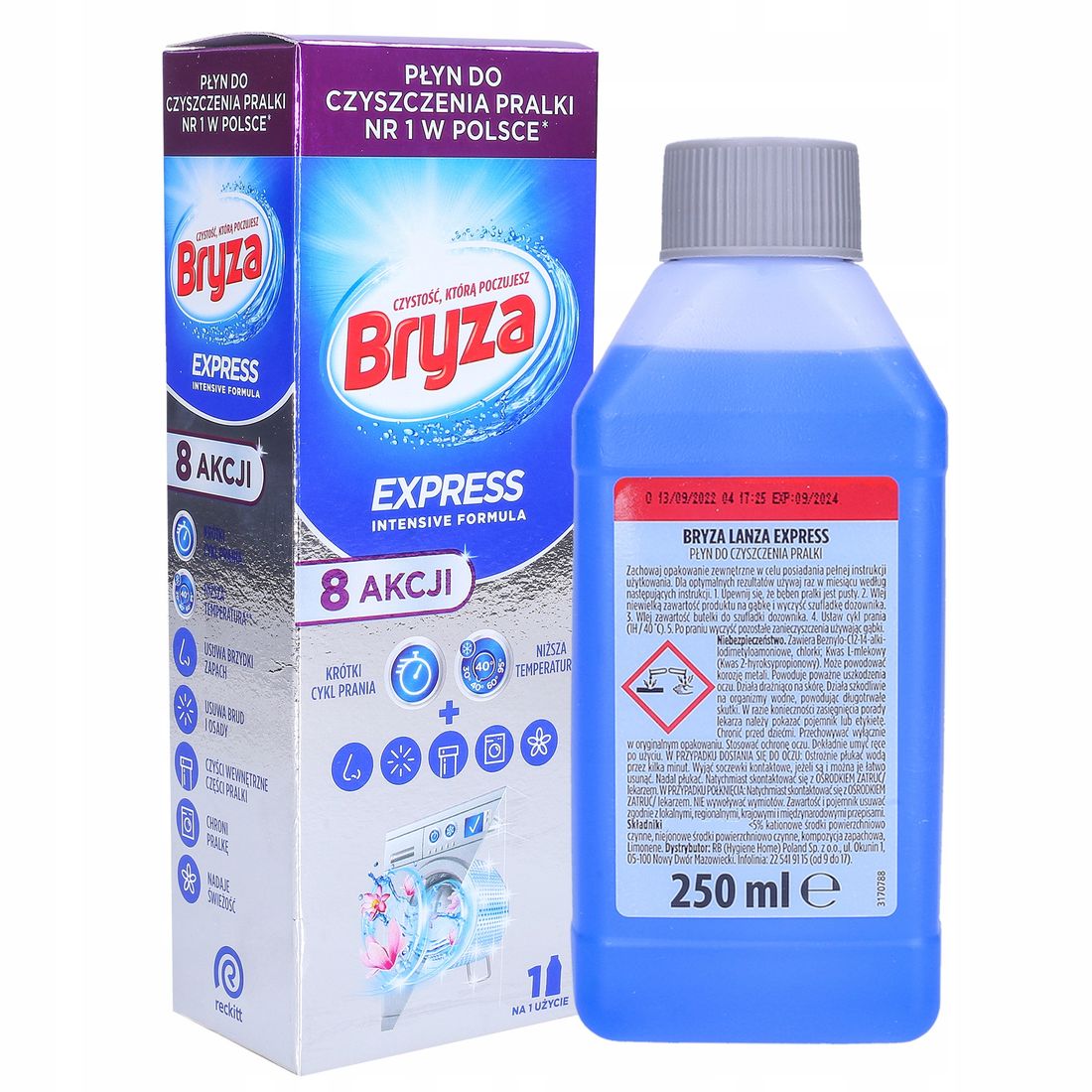 Bryza Lanza Express Płyn do czyszczenia pralki ERLI.pl