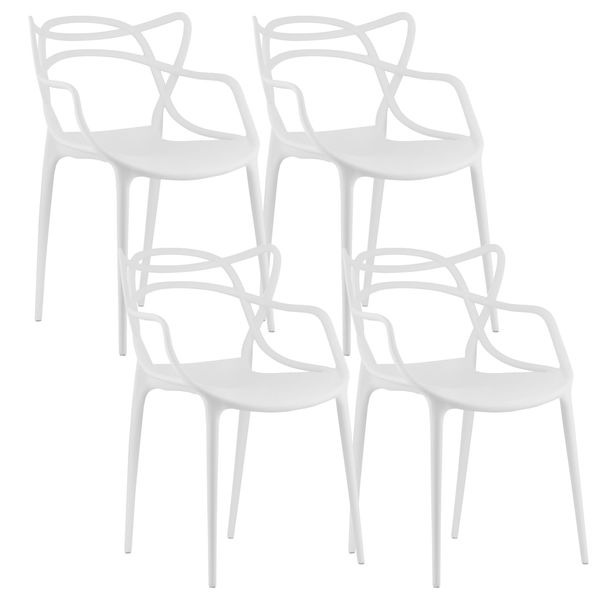 Фото - Стілець ﻿4 krzesła KATO białe