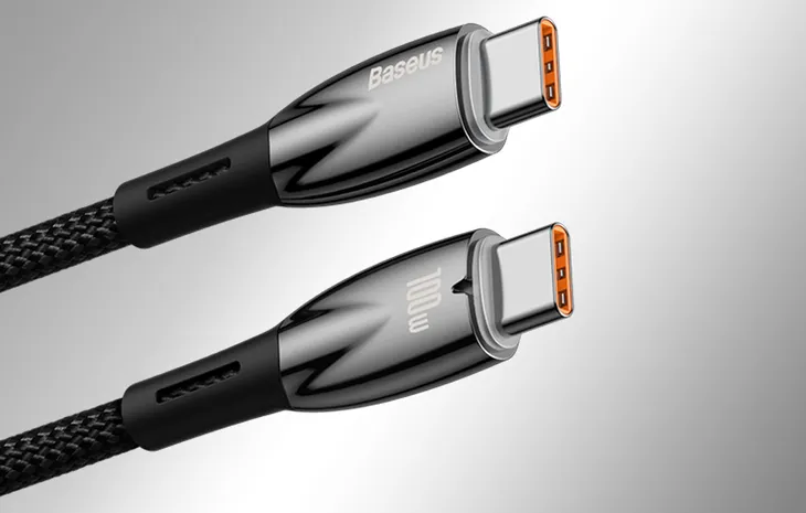 kabel-usb-c-do-usb-c-baseus-glimmer-100w-2m-czarny-stan-nowy-kolor-czarny