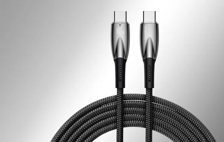 kabel-usb-c-do-usb-c-baseus-glimmer-100w-2m-czarny-kolor-czarny-dlugosc-przewodu-1-m