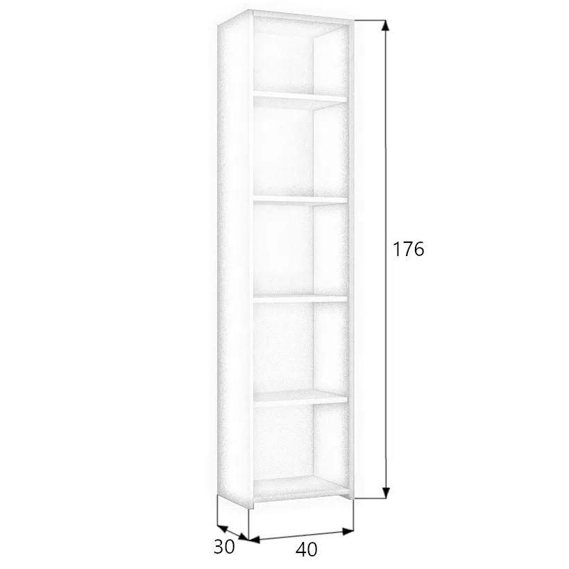 regal-biurowy-basia-40-cm-olcha-wysokosc-176-cm