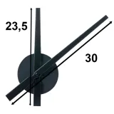 zegar-scienny-3d-do-naklejania-diy-stan-nowy-typ-scienny