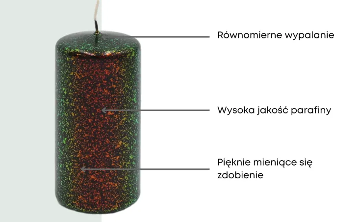 swieca-klasyczna-cekiny-blyszczaca-prosta-115-cm-kl-4-s10-kolor-czern