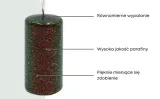 swieca-klasyczna-cekiny-blyszczaca-prosta-115-cm-kl-4-s10-kolor-czern
