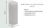 swieca-walec-tradycyjna-klasyczna-biala-do-domu-parafina-150-s415-stan-nowy