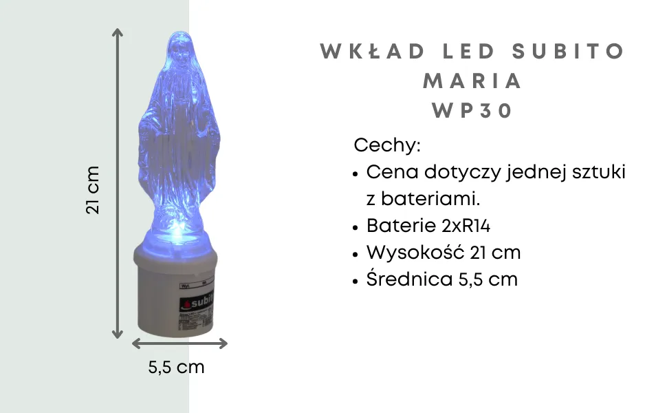 wklad-figurka-led-statuetka-maria-matka-boska-18-cm-niebieska-wp30