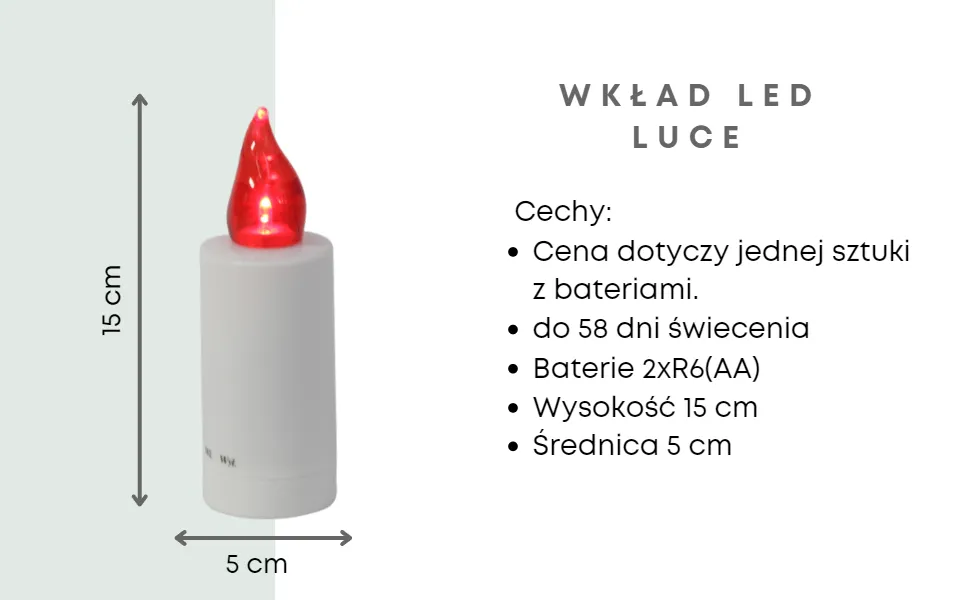 wklad-swieca-led-czerwony-z-bateriami-58-dni-luce