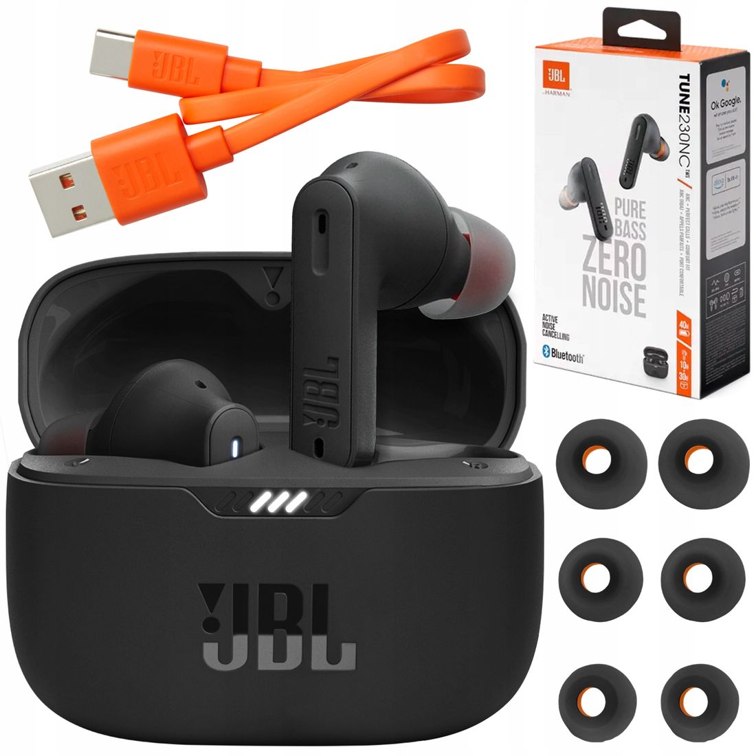 SŁUCHAWKI BEZPRZEWODOWE JBL TUNE 230NC TWS ANC – 134963925 - ERLI.pl
