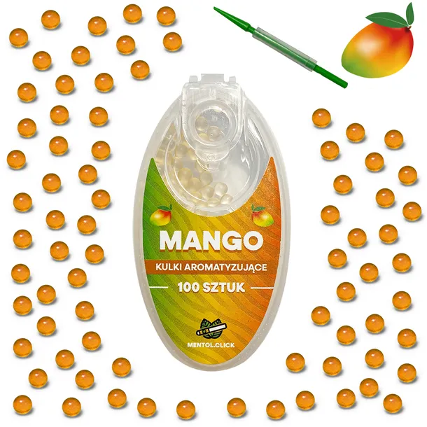 Kulki smakowe do papierosów MANGO 100szt