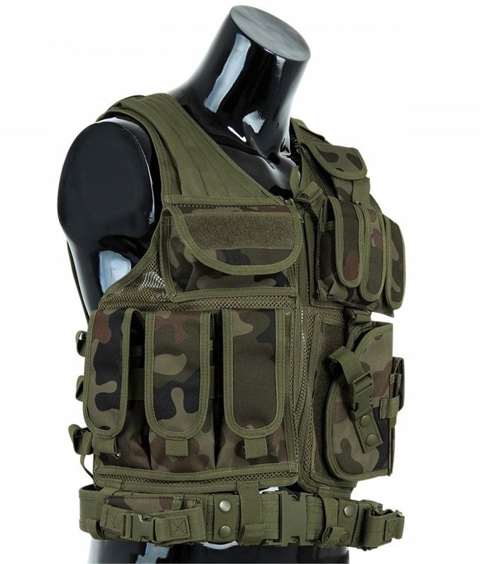 Kamizelka Taktyczna Dominator Huzar Wz.93 Camo ASG - ERLI.pl