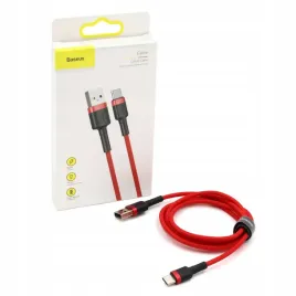 kabel-baseus-usb-do-usb-c-cafule-3a-1m-czerwony