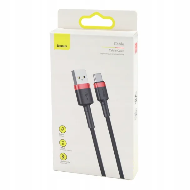 kabel-baseus-usb-do-usb-c-cafule-3a-1m-czarny-zlacza-usb-usb-typ-c