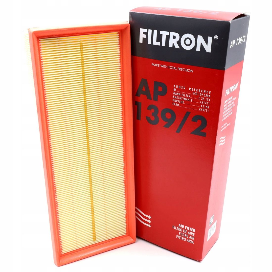 Filtr Powietrza Filtron AP139/2 - ERLI.pl