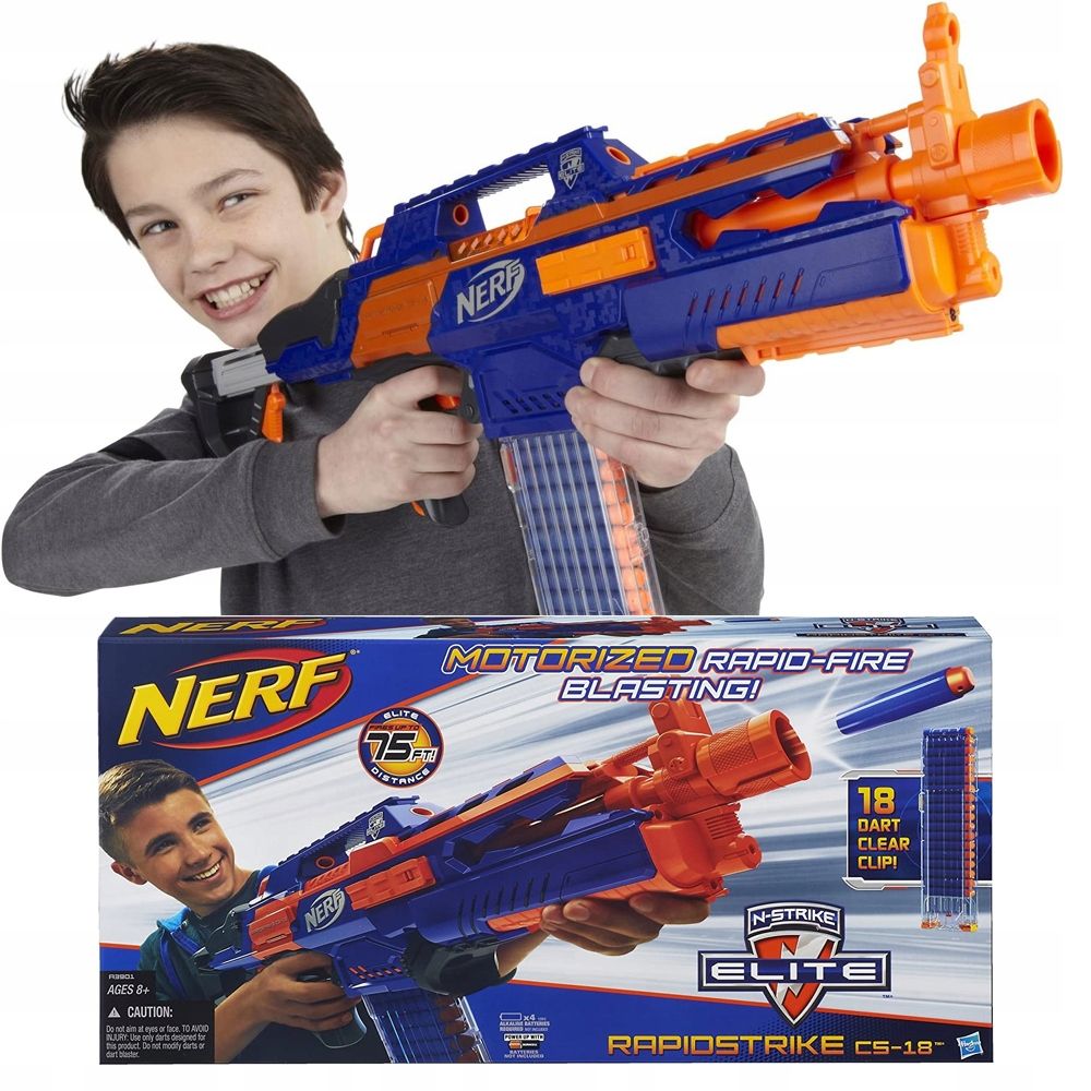 【レア / US仕様】ナーフ電動 NERF RAPIDSTRIKE CS-18 Amazon.co.jp: NERF N-Strike Elite Rapidstrike : Toys & Games
