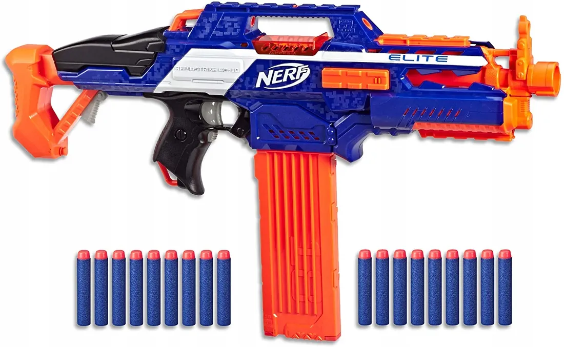 【レア / US仕様】ナーフ電動 NERF RAPIDSTRIKE CS-18 Amazon.co.jp: Nerf N-Strike Elite Rapidstrike CS-18 Blaster