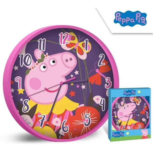 zegar-scienny-swinka-peppa-sr-25cm