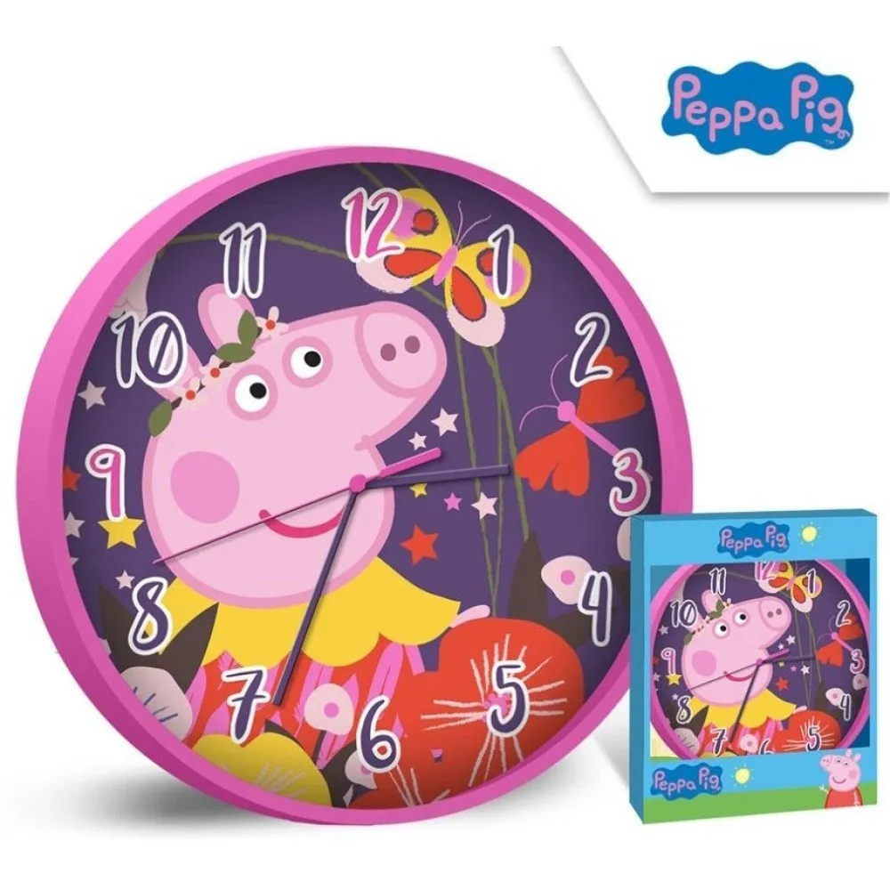 zegar-scienny-swinka-peppa-sr-25cm
