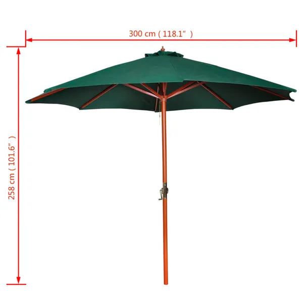 parasol-z-aluminium-258-cm