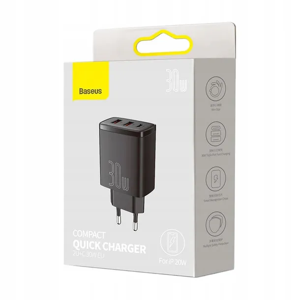 ladowarka-baseus-compact-qc3-2xusb-usb-c-pd-3a-30w-liczba-urzadzen-ladowanych-jednoczesnie-3