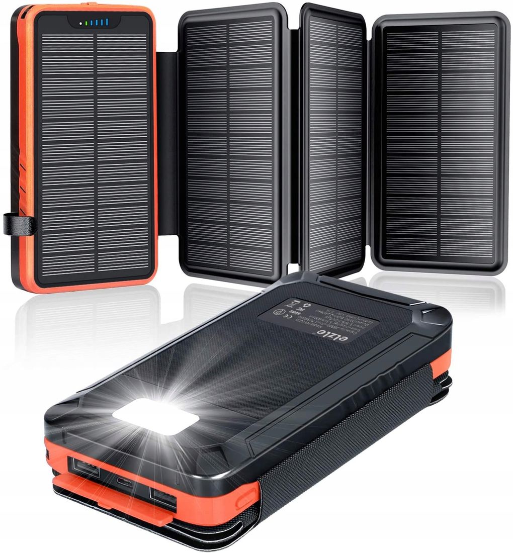 Powerbank Solarny Mah Panele Du Y Szybki Erli Pl