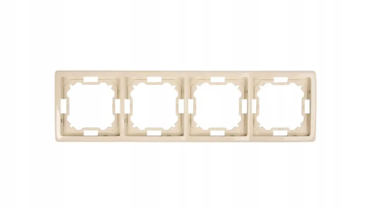 simon-basic-bezowy-ramka-poczworna-bmr4-12-liczba-gniazdek-wiecej-niz-3