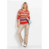 sweter-pullover-wzor-okragly-dekolt-48-50-929417-stan-nowy