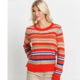 sweter-pullover-wzor-okragly-dekolt-48-50-929417