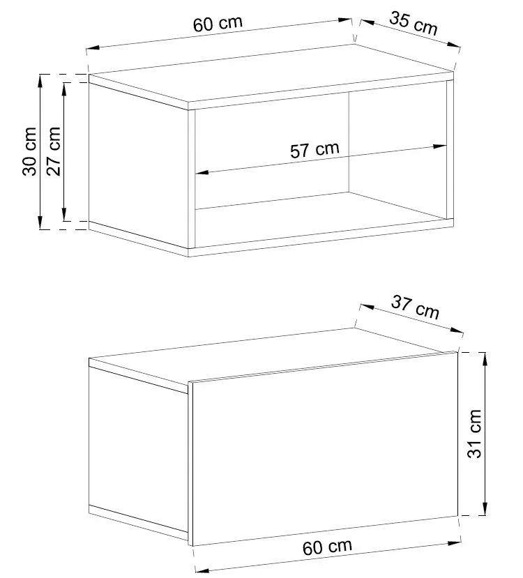 mala-szafka-wiszaca-easy-ed60-biala