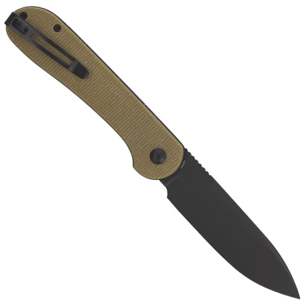 noz-civivi-button-lock-elementum-olive-micarta-black-stonewashed-c2103b