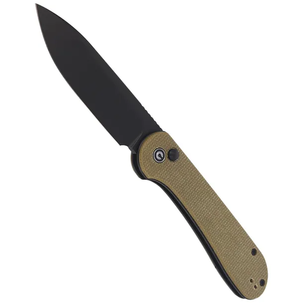 noz-civivi-button-lock-elementum-olive-micarta-black-stonewashed-c2103b