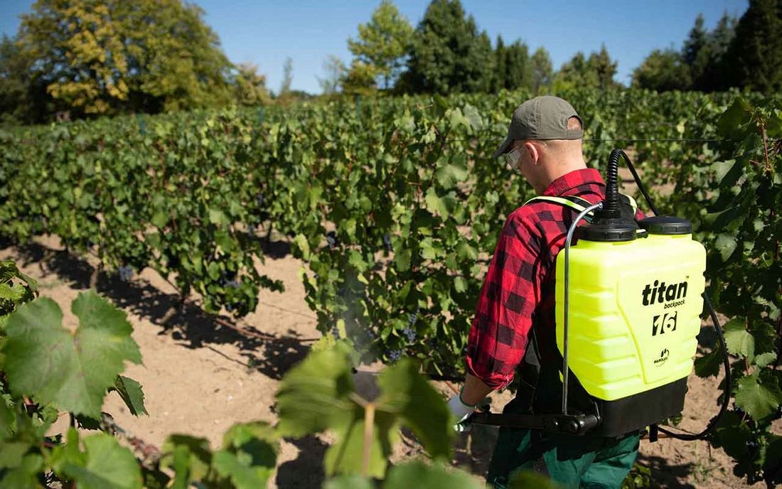Marolex opryskiwacz ogrodniczy plecakowy TITAN 20L - ERLI.pl