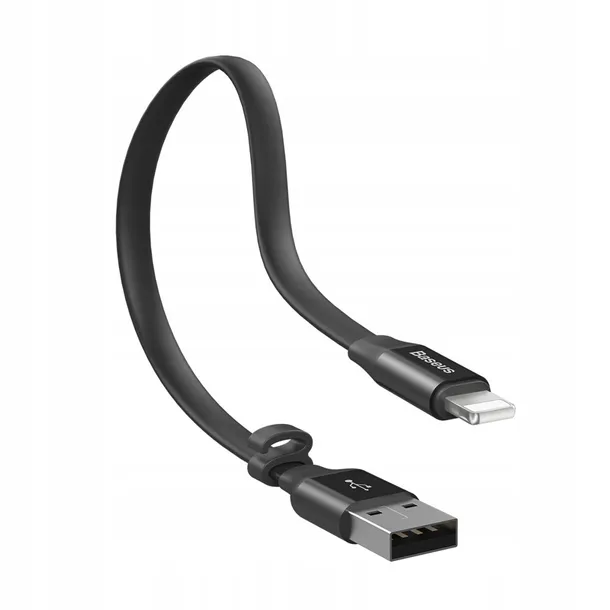 kabel-baseus-usb-a-lightning-iphone-23cm-czarny-stan-nowy-stan-opakowania-oryginalne